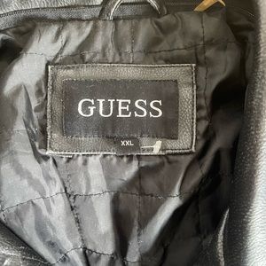Guess leather jacket xxl men’s